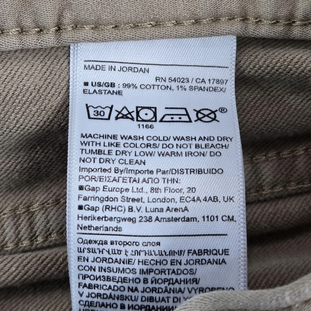 Banana Republic Men Pants 33X32 Brown Chino Twill Traveler 29